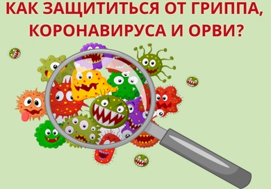 О рекомендациях школьникам как защититься от гриппа, коронавируса и ОРВИ